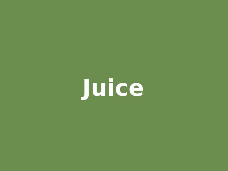 Fresh Juices